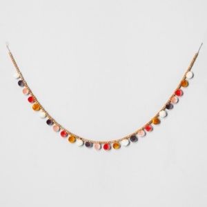 OpalHouse Beaded Garland with Pom Poms